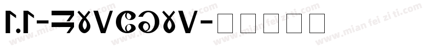 DS-LaiThai字体转换