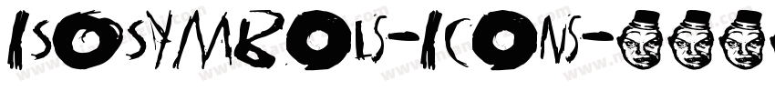 ISOSymbols-Icons字体转换