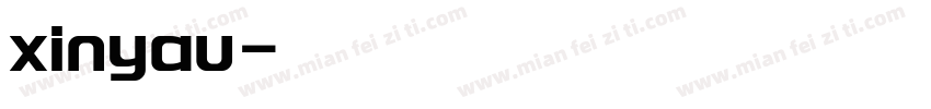 xinyau字体转换