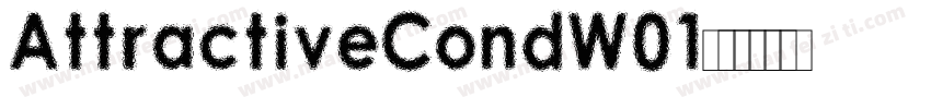 AttractiveCondW01字体转换