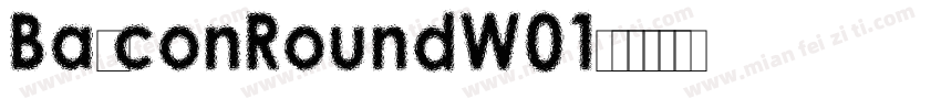 BalconRoundW01字体转换