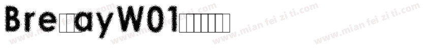 BressayW01字体转换