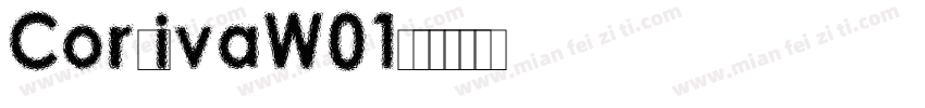 CorsivaW01字体转换
