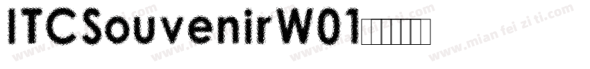 ITCSouvenirW01字体转换