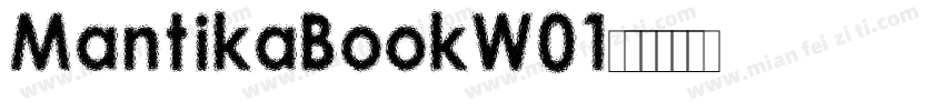 MantikaBookW01字体转换
