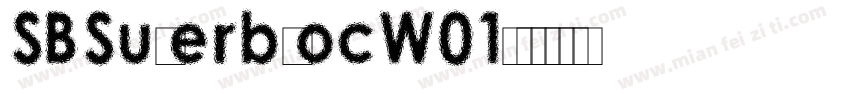 SBSuperblocW01字体转换