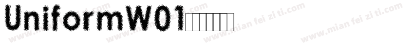 UniformW01字体转换