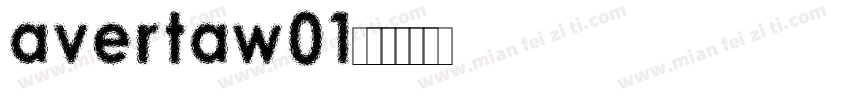 avertaw01字体转换