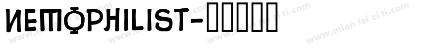 Nemophilist字体转换