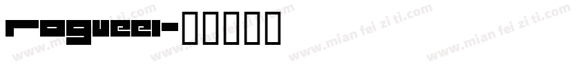 Rogueei字体转换