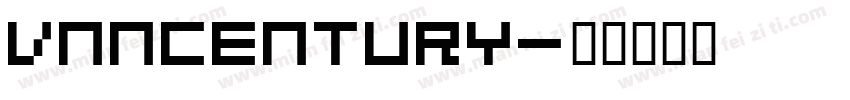 VnNCentury字体转换