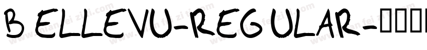 BELLEVU-REGULAR字体转换
