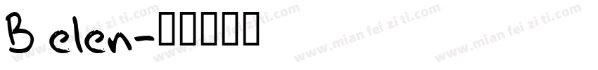 Belen字体转换