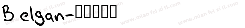 Belgan字体转换