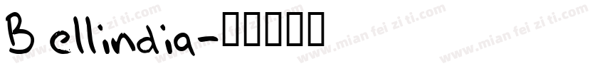 Bellindia字体转换