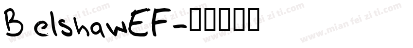 BelshawEF字体转换