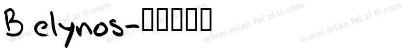 Belynos字体转换