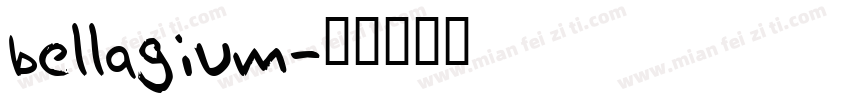bellagium字体转换