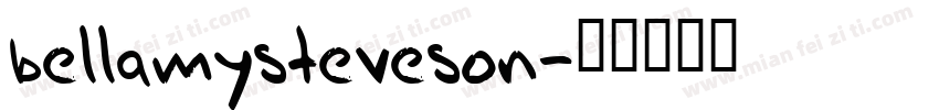 bellamysteveson字体转换