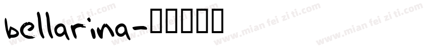 bellarina字体转换