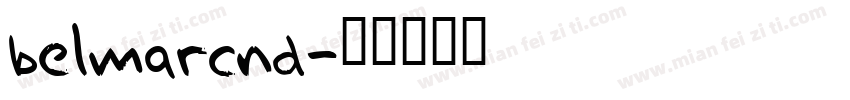 belmarcnd字体转换