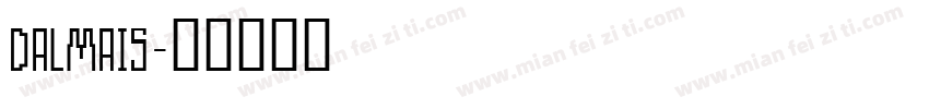 dalmais字体转换