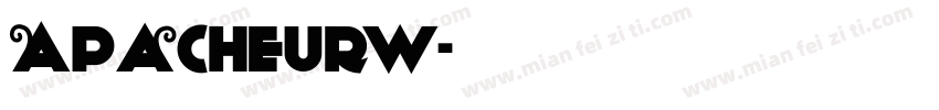 ApacheURW字体转换