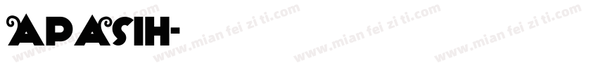 Apasih字体转换