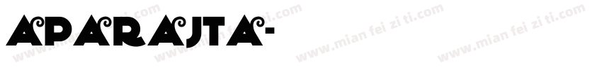 aparajta字体转换