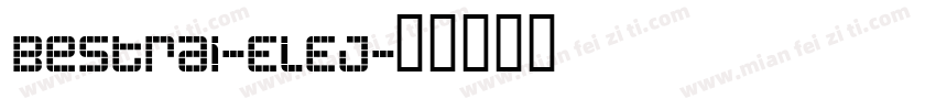 Bestrai-ElEj字体转换