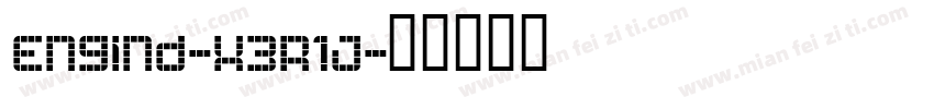 Engind-x3R1j字体转换