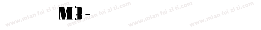 腾讯字体包儿M3字体转换