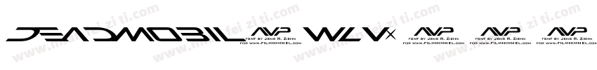 Deadmobil-WLv4字体转换
