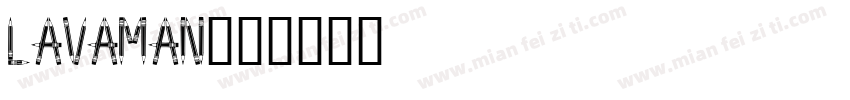 Lavaman字体转换