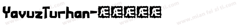 YavuzTurhan字体转换