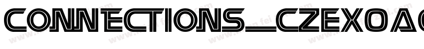 Connections_CZEX0A60字体转换