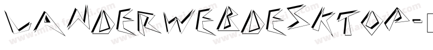 landerwebdesktop字体转换