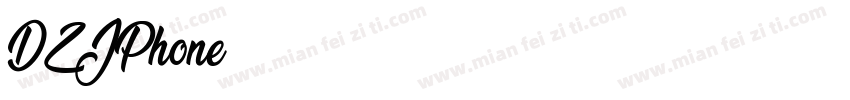DZJPhone字体转换