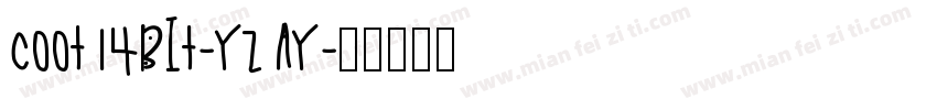 Coot14bit-YzAy字体转换