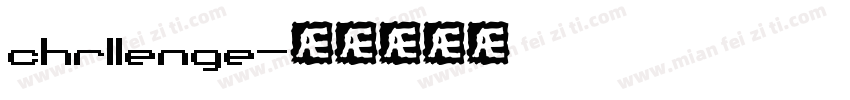 chrllenge字体转换