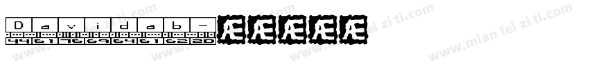 Davidab字体转换