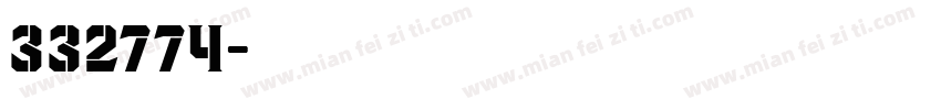 332774字体转换