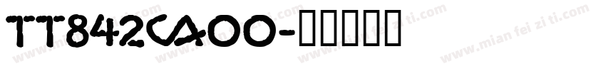 TT842o00字体转换
