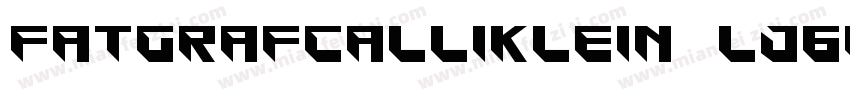 Fatgrafcalliklein-LJ6E字体转换
