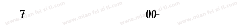 pk7yzkuaihaosheng00字体转换