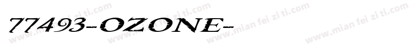 77493-OZONE字体转换