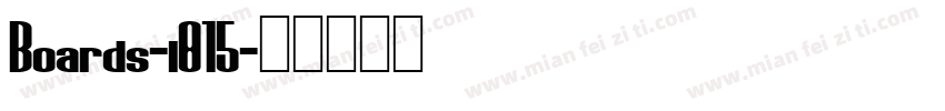 Boards-l815字体转换
