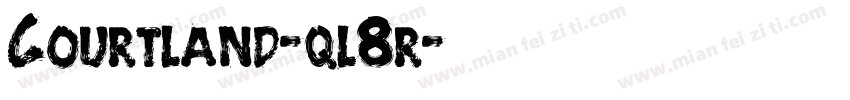Courtland-ql8r字体转换