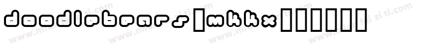Doodlebears-mKKx字体转换