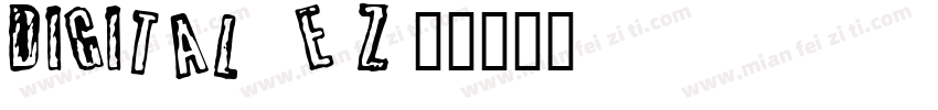 Digital7-1e1Z字体转换